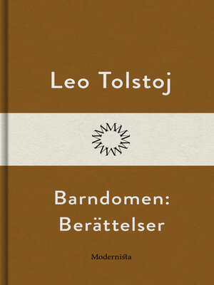 cover image of Barndomen
